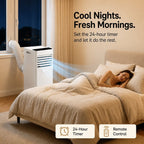 Portable Air Conditioner – Quiet AC Unit with Remote & Window Kit