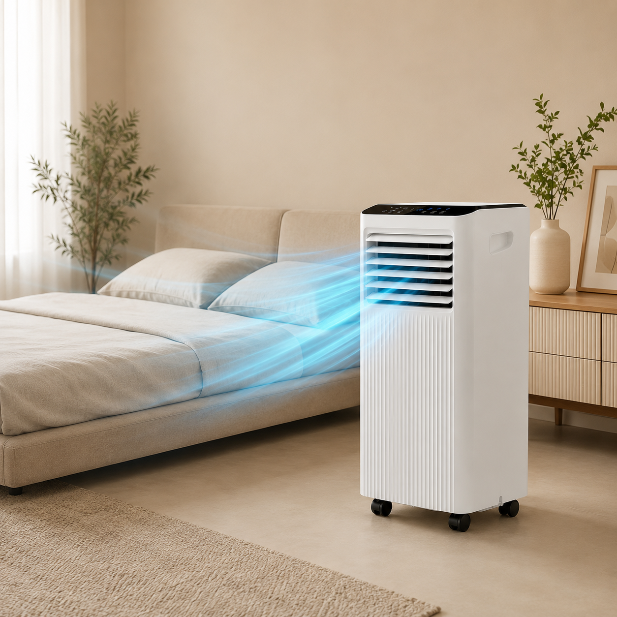 Portable Air Conditioner – Quiet AC Unit with Remote & Window Kit