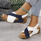 Priscilla - Women’s Colorblock Comfort Sandals