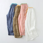 Rachel - Women’s High Waist Drawstring Relaxed Pants