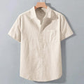 Ryan - Men’s Short Sleeve Collared Pocket Shirt