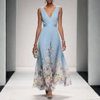 Sandra - Women’s Floral Print Maxi Dress
