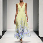Sandra - Women’s Floral Print Maxi Dress