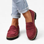 Ashley Monroe Chunky Sole Slip-On Loafers