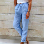 Sophia - Women's Casual Elastic Waist Tapered Pants