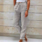 Sophia - Women's Casual Elastic Waist Tapered Pants