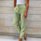Sophia - Women's Casual Elastic Waist Tapered Pants