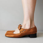 Sophie - Women’s Classic Buckle Strap Flat Shoes