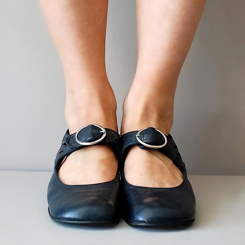 Sophie - Women’s Classic Buckle Strap Flat Shoes