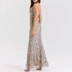 Vanessa - Women's Lace Mermaid Maxi Dress