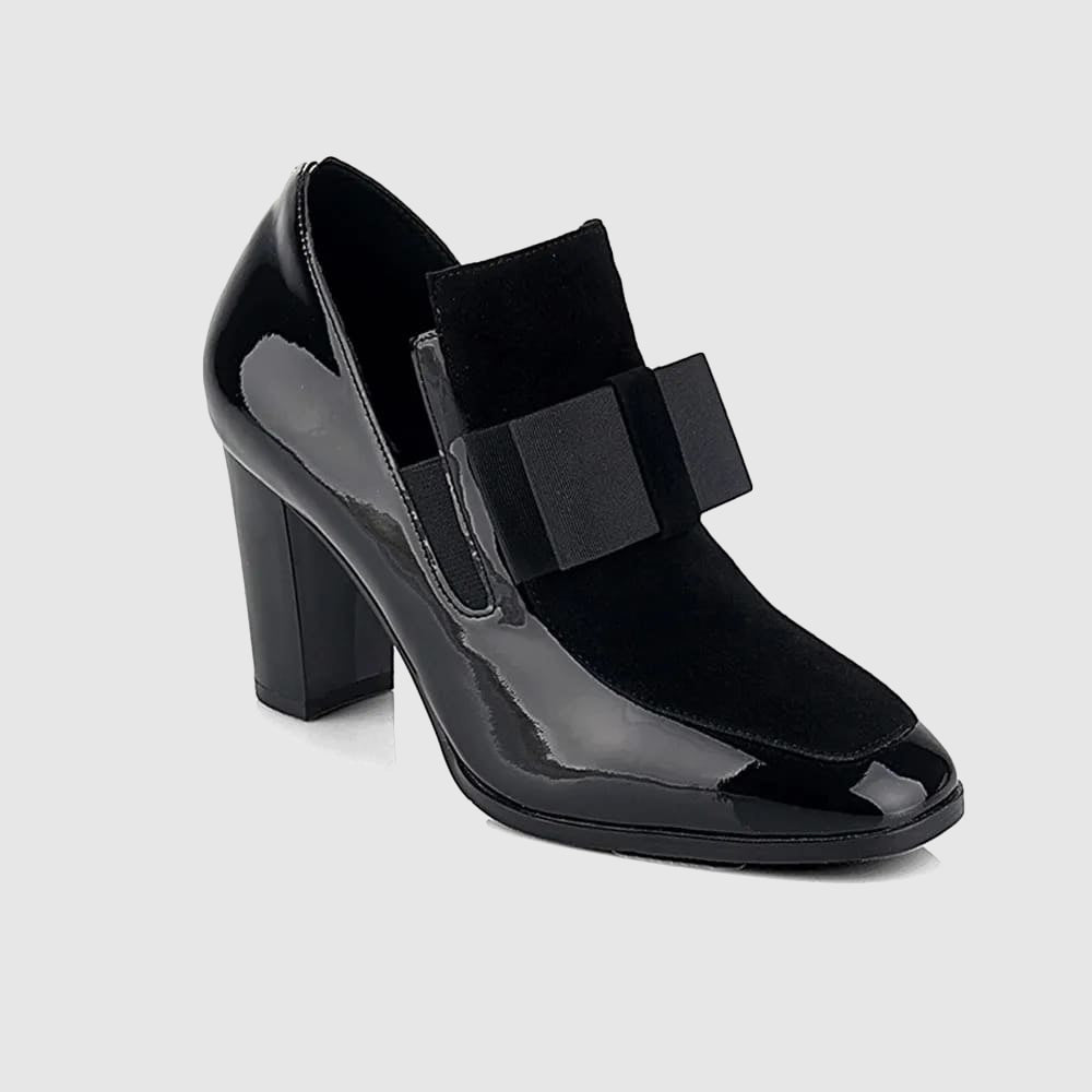 Victoria - Women’s Closed Toe Block Heel Pumps