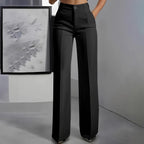 Victoria - Women's High Waist Wide Leg Dress Pants
