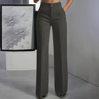 Victoria - Women's High Waist Wide Leg Dress Pants