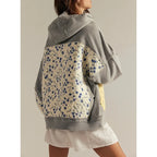 Angela - Women's Floral Patchwork Quilted Hoodie