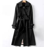 Berenice - Women's Belted Longline Trench Coat
