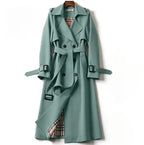 Berenice - Women's Belted Longline Trench Coat