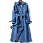 Berenice - Women's Belted Longline Trench Coat