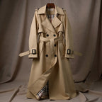 Berenice - Women's Belted Longline Trench Coat