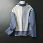 Brianna - Women's Color-Block Button-Front Jacket with Pockets