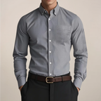 Calvin - Men's Button-Down Oxford Shirt