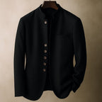 Carter - Men's Tailored Wool Button-Front Jacket