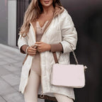 Charli - Women's Oversized Quilted Parka with Drawstring Waist