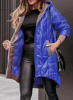 Charli - Women's Oversized Quilted Parka with Drawstring Waist