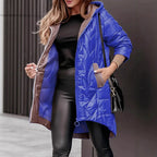 Charli - Women's Oversized Quilted Parka with Drawstring Waist