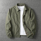 Charlie - Men's Zip-Front Harrington Jacket