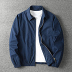 Charlie - Men's Zip-Front Harrington Jacket
