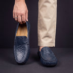 Corbyn - Men's Leather Slip-On Loafers