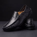 Corbyn - Men's Leather Slip-On Loafers