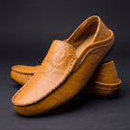Corbyn - Men's Leather Slip-On Loafers