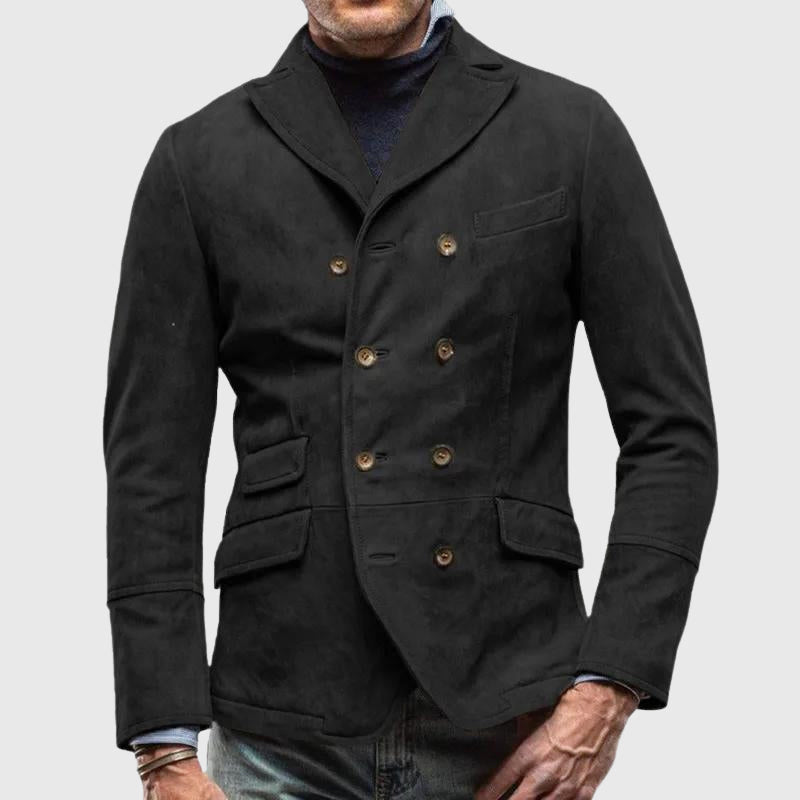 Eric - Men's Double-Breasted Notch Lapel Blazer