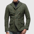 Eric - Men's Double-Breasted Notch Lapel Blazer