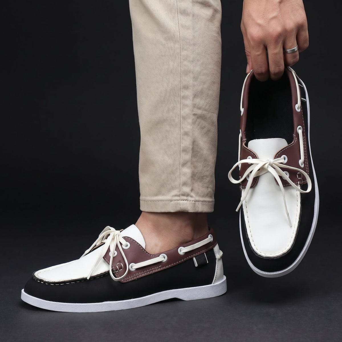Ethan - Men's Casual Lace-Up Boat Shoes