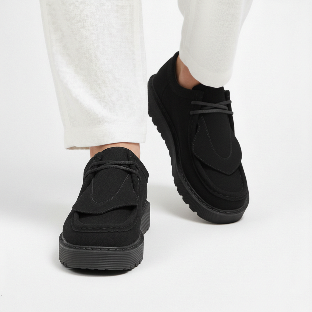 Everett - Men's Suede Slip-On Loafers with Padded Insole