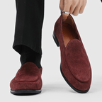 Ezra - Men's Suede Slip-On Loafers