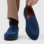 Ezra - Men's Suede Slip-On Loafers