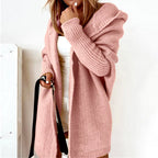Isolde - Women's Oversized Hooded Knit Cardigan
