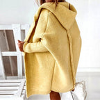 Isolde - Women's Oversized Hooded Knit Cardigan