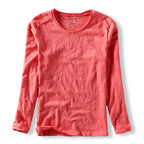 Jayden - Men's Textured Crewneck Long-Sleeve Cotton Shirt