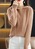 Juniper - Women's Cashmere-Blend Hoodie