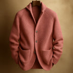 Keenan - Men's Button-Front Ribbed Cardigan