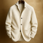 Keenan - Men's Button-Front Ribbed Cardigan