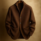Keenan - Men's Button-Front Ribbed Cardigan