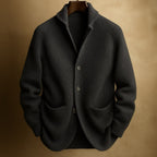 Keenan - Men's Button-Front Ribbed Cardigan