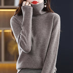 Lara - Women's Soft Fine-Knit Turtleneck Sweater