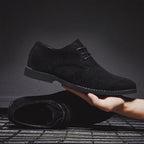 Lenard - Men's Lace-Up Suede Dress Shoes