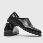 Leo - Men's Polished Leather Slip-On Loafers